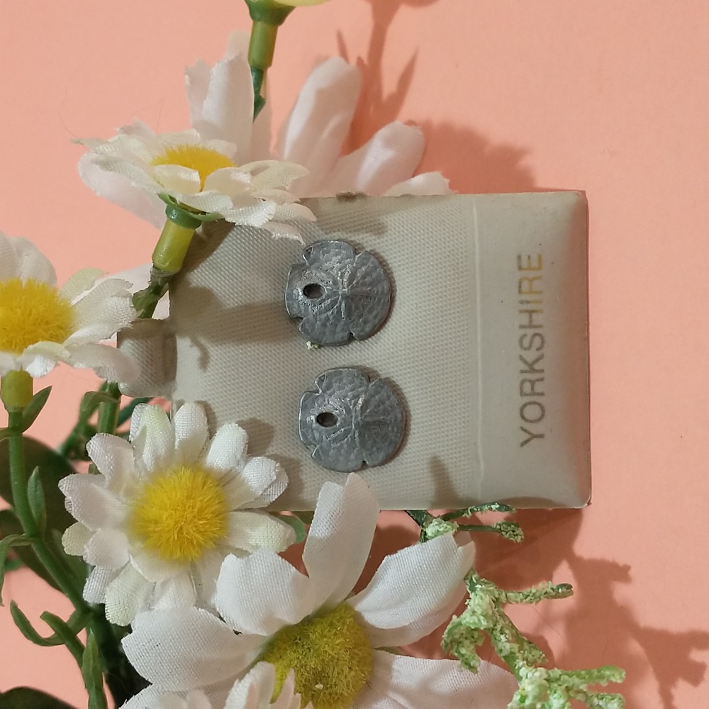 Yorkshire Sand Dollar Post Earrings